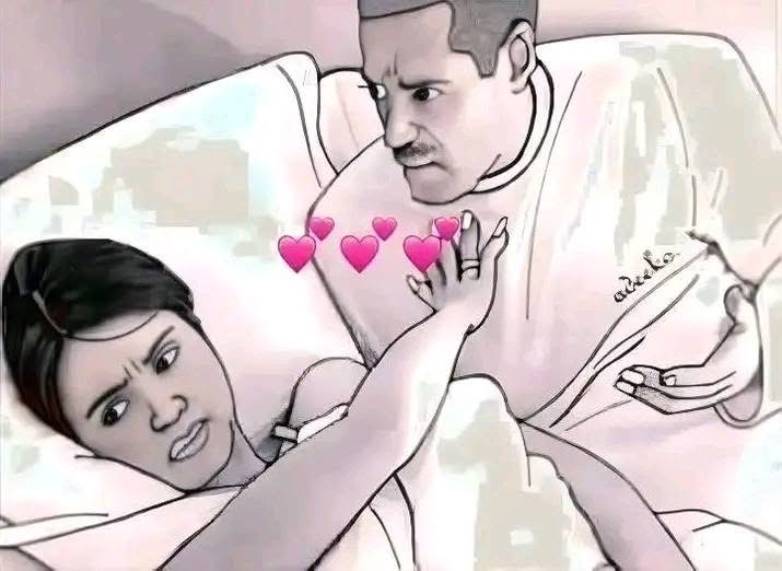 Interacción divertida en pareja