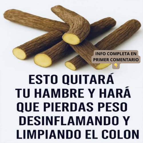 Raíces naturales que ayudan a reducir el hambre