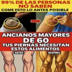 Bebidas Naturales para Fortalecer las Piernas en Personas Mayores