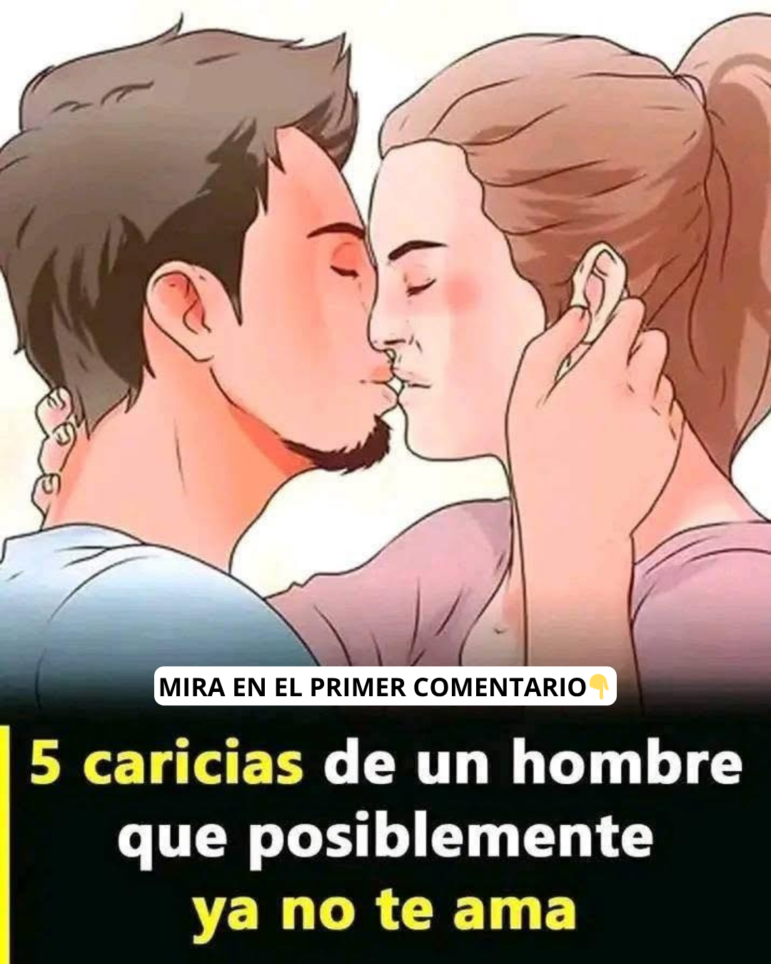 5 caricias de un hombre que posiblemente ya no te ama