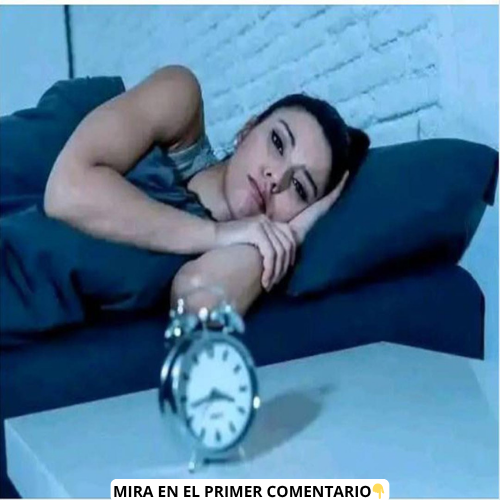Persona con dificultades para dormir
