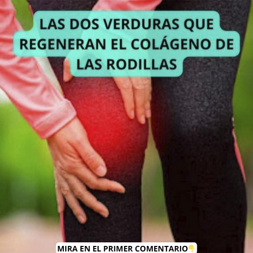 Persona tocándose las rodillas mientras usa ropa deportiva